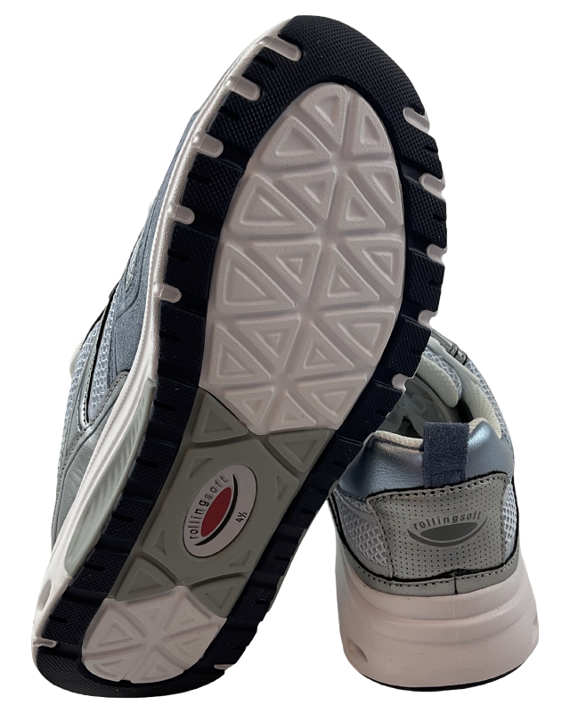 Gabor rollingsoft  Damen Sneaker low 86.986.26 Blau/Weiß