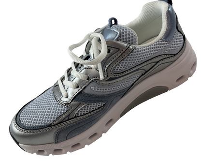 Gabor rollingsoft  Damen Sneaker low 86.986.26 Blau/Weiß