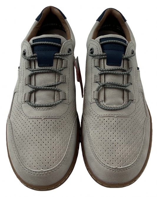 Rieker Herren Sneaker Slipper  08351-40 Grau Gummizug Schnürung