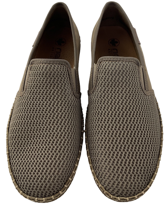 Rieker  Herren Slipper B5265-65 Textil Beige