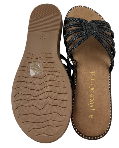 Piece of Mind  Damen  Pantoletten 271 593 Schwarz