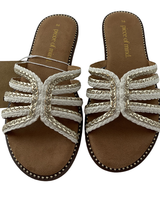 Piece of Mind  Damen  Pantoletten 271 593 WHITE MULTI