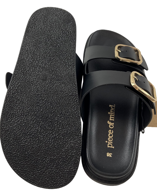 Piece of Mind  Damen  Pantoletten 271 603 BLACK
