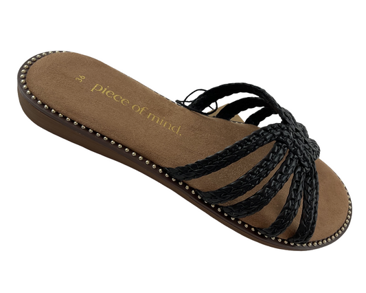 Piece of Mind  Damen  Pantoletten 271 593 Schwarz