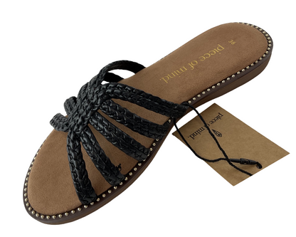 Piece of Mind  Damen  Pantoletten 271 593 Schwarz