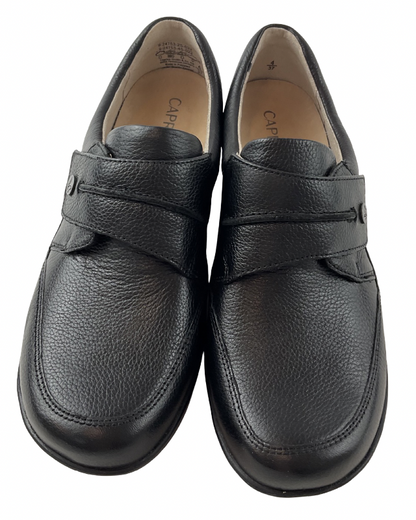 Caprice Damen Slipper 9-24753-45  022  Schwarz ,Leder  Weite-H