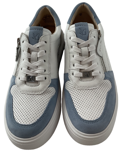 Caprice Damen Sneaker 9-23729-46 890 Jeans /Weiß