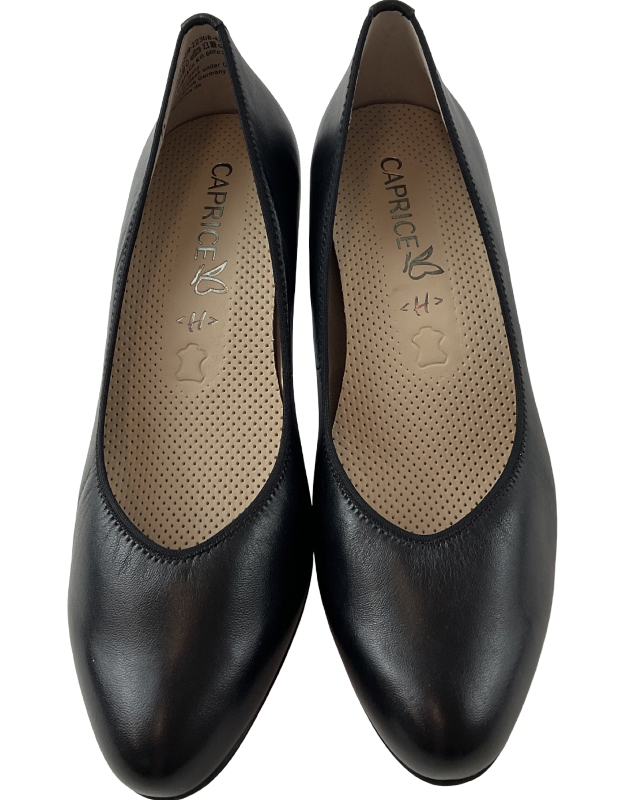 Caprice Damen Pumps 9-22308-42 022  Schwarz Nappa, Weite H