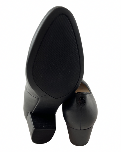 Caprice Damen Pumps 9-22308-42 022  Schwarz Nappa, Weite H
