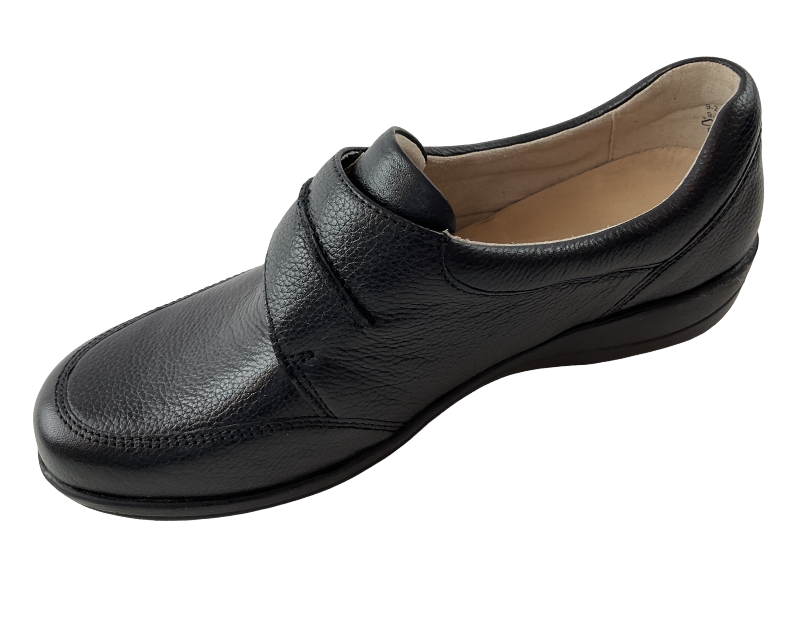 Caprice Damen Slipper 9-24753-45  022  Schwarz ,Leder  Weite-H