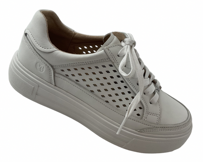 Caprice Damen Sneaker 9-23719-44 102 Weiß NAPPA