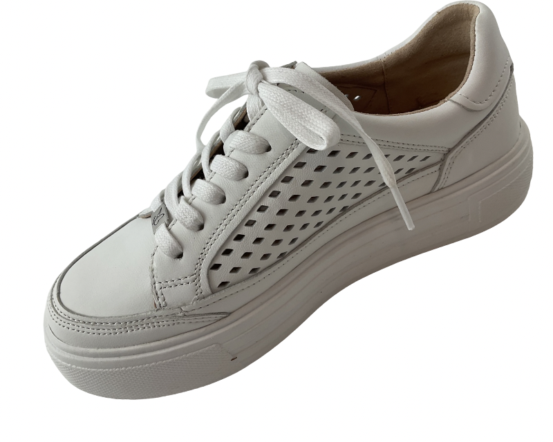 Caprice Damen Sneaker 9-23719-44 102 Weiß NAPPA