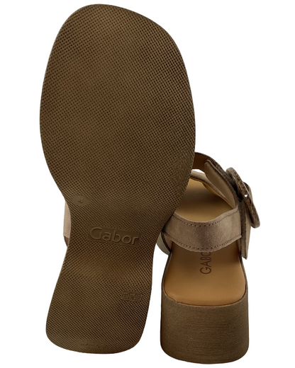 Gabor Damen Plateau Sandale  84.520.18 Braun Best Fitting