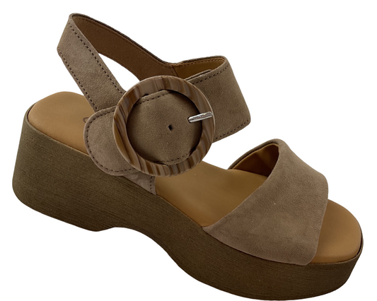 Gabor Damen Plateau Sandale  84.520.18 Braun Best Fitting