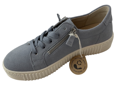Gabor  Damen Sneaker low 83.334.36 Dreamvelour sky,BEST FITTING