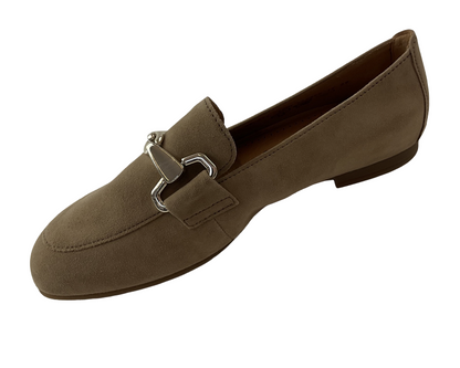Gabor Damen Slipper 85.211.18 Samtchevreau peanut(gold)