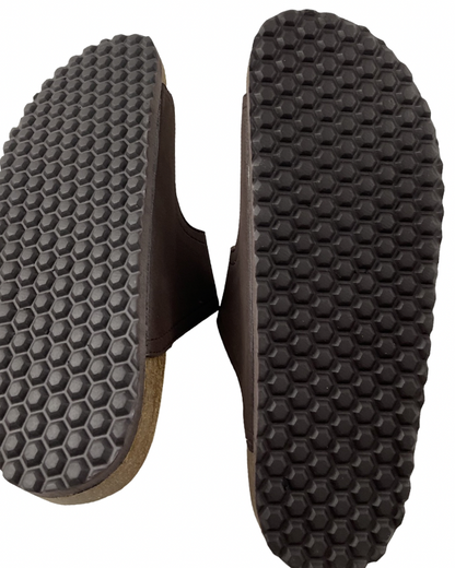 SUPERSOFT Herren Hausschuhe  Pantoffeln 174 197 DK.BROWN