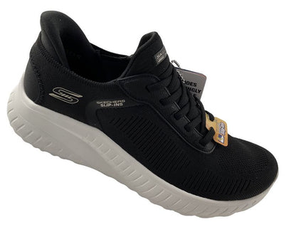 Damen Skechers Slip-ins: BOBS Sport Squad Chaos 117497/BLK