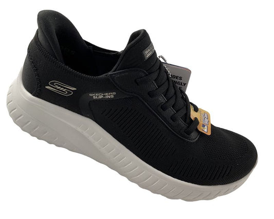 Damen Skechers Slip-ins: BOBS Sport Squad Chaos 117497/BLK