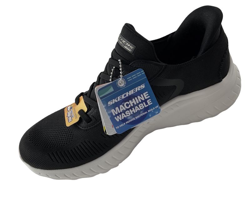 Damen Skechers Slip-ins: BOBS Sport Squad Chaos 117497/BLK