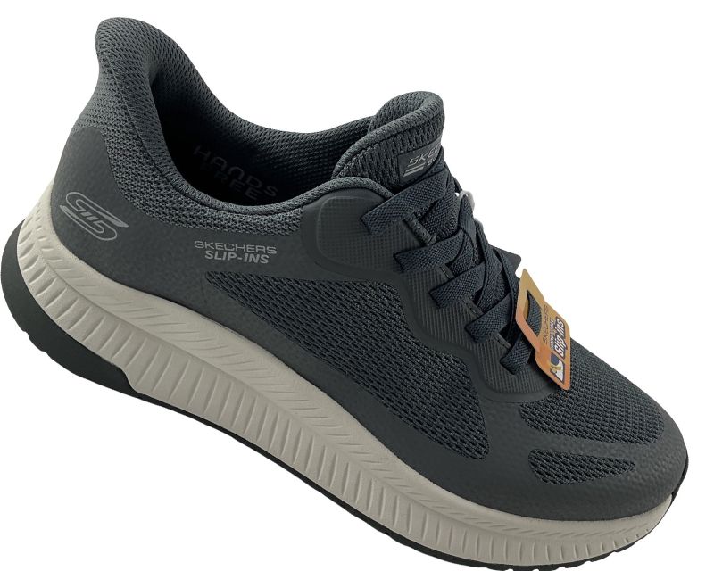 Herren Skechers Slip-ins: BOBS Squad4  Charcoal 118423/CCL