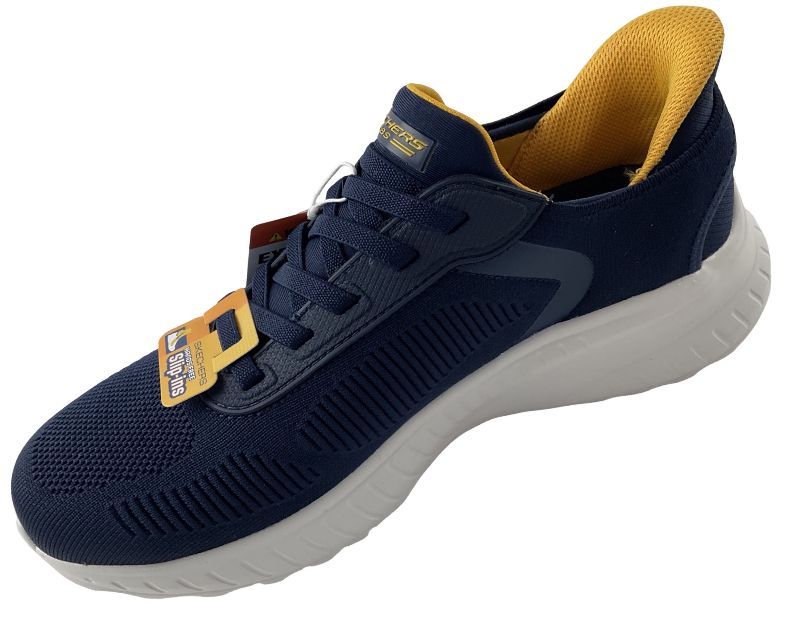 Herren Skechers Slip-ins: BOBS Sport Squad Chaos 118312/NVY