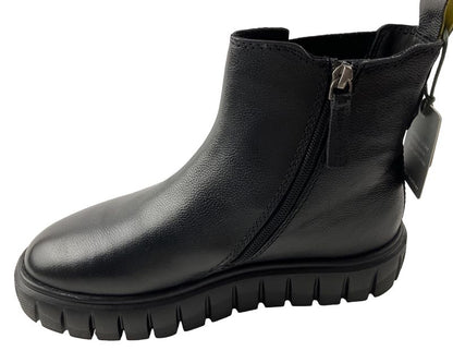 Salamander Damen Stiefel  F31-AUT30-1000 Schwarz