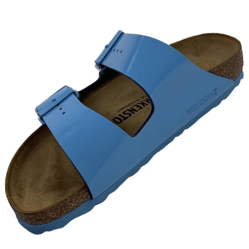 Birkenstock Pantolette 1024105 Arizona Blau Lack